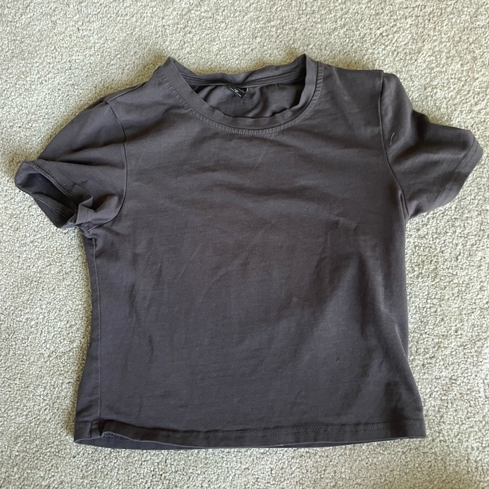 Dark Grey Women's Top